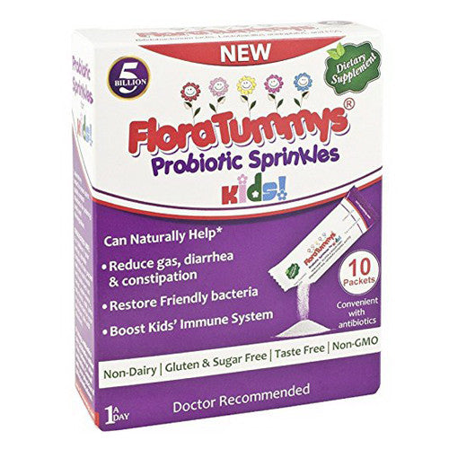 Floratummys Probiotic Sprinkles For Kids, Dietary Supplement- 10 Ea